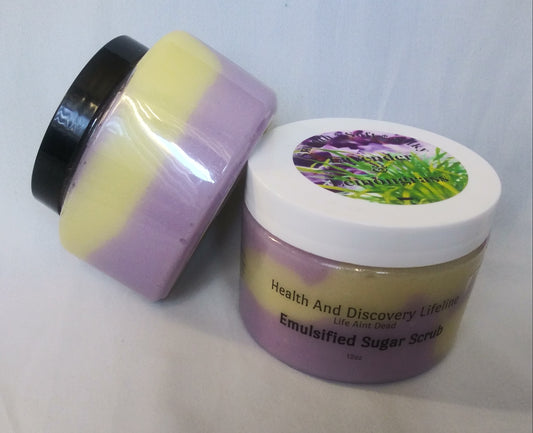 Emulsified Sugar Scrub ( Made with Essential Oil)